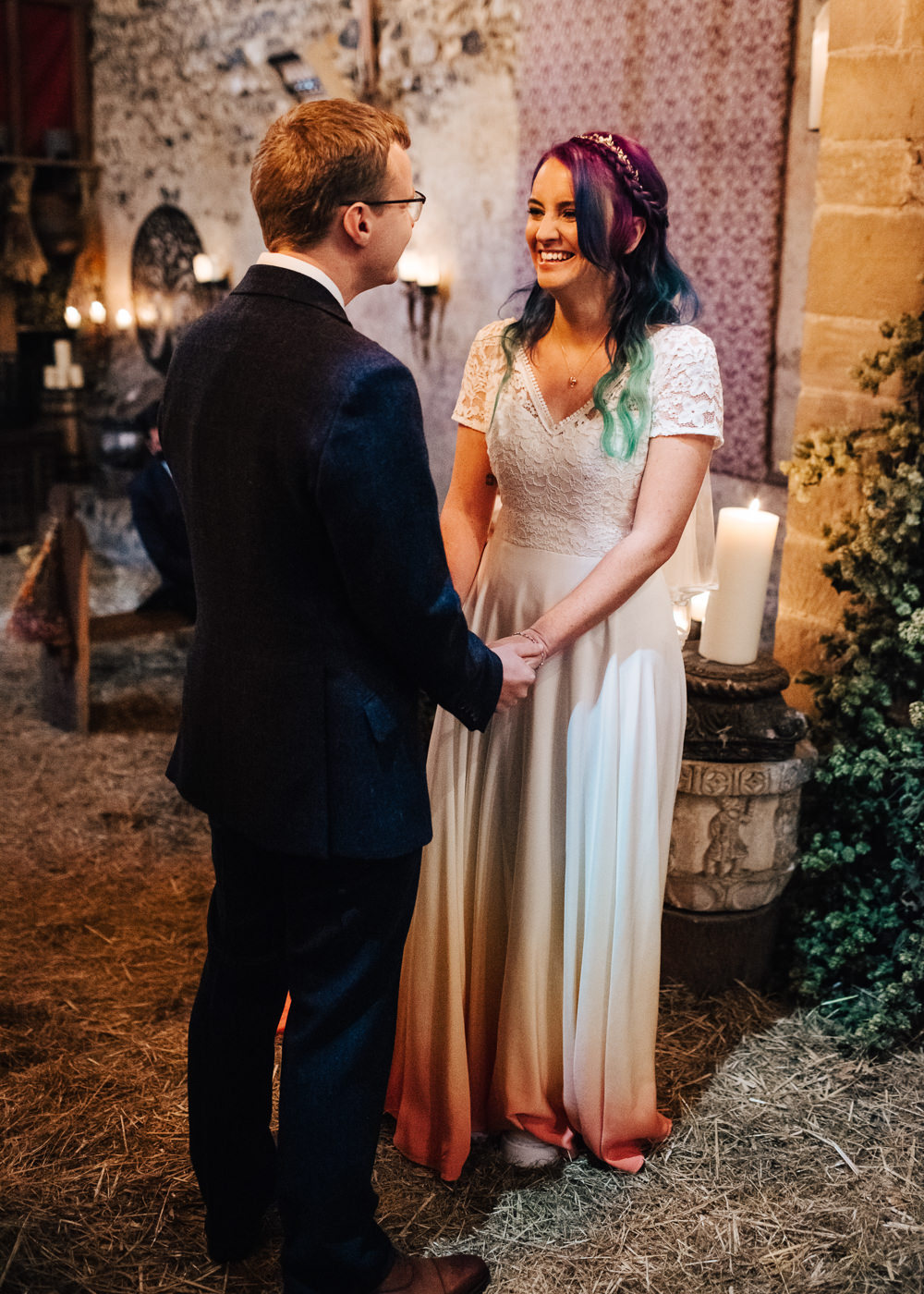 Colourful Alternative Wedding Hollie Carlin Photography