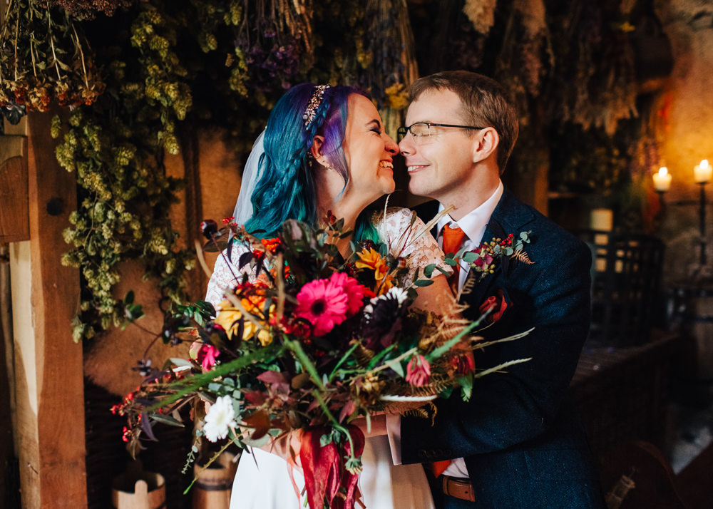 Colourful Alternative Wedding Hollie Carlin Photography