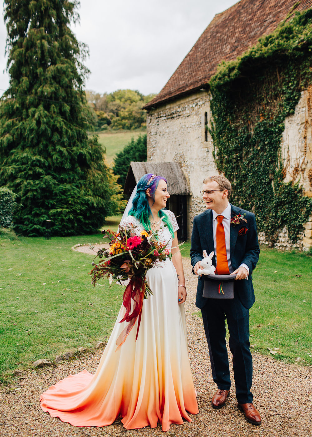 Colourful Alternative Wedding Hollie Carlin Photography