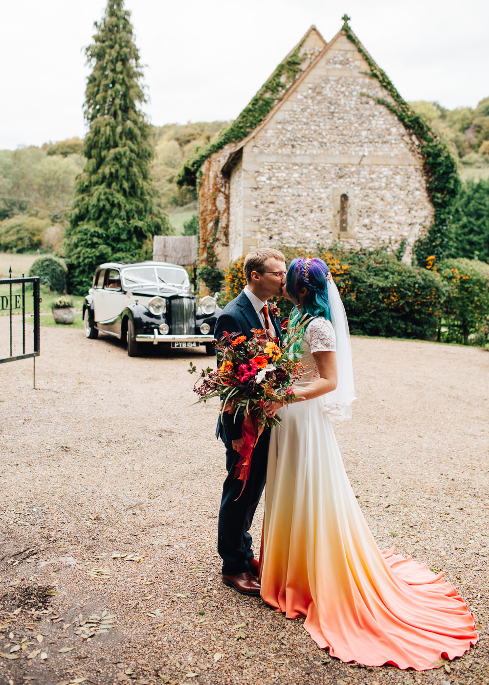 Colourful Alternative Wedding Hollie Carlin Photography