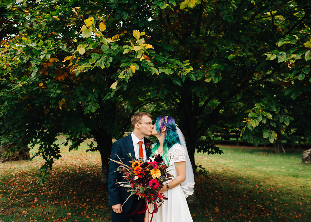 Colourful Alternative Wedding Hollie Carlin Photography