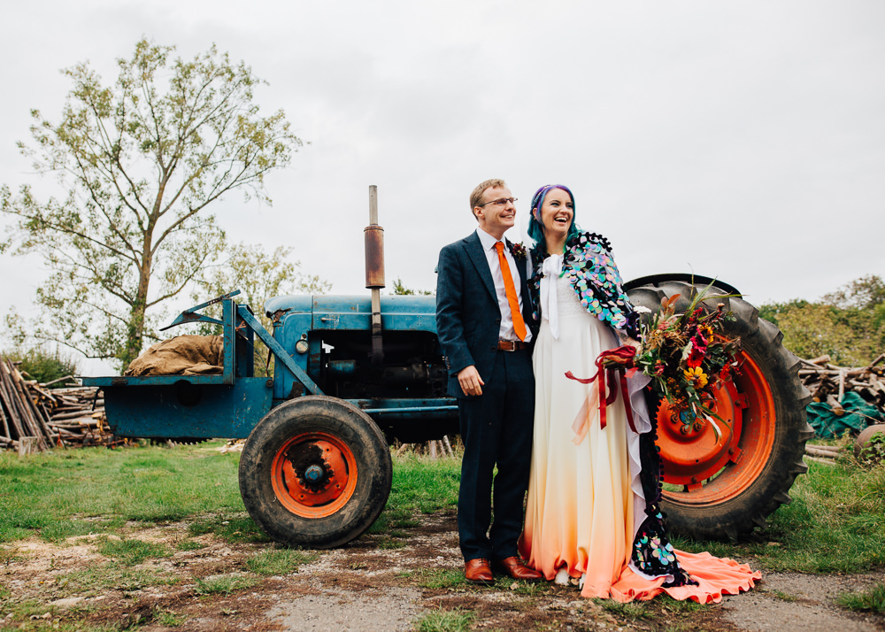 Colourful Alternative Wedding Hollie Carlin Photography