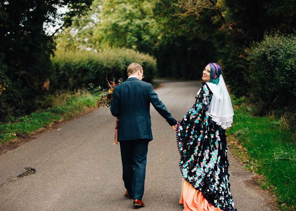 Colourful Alternative Wedding Hollie Carlin Photography