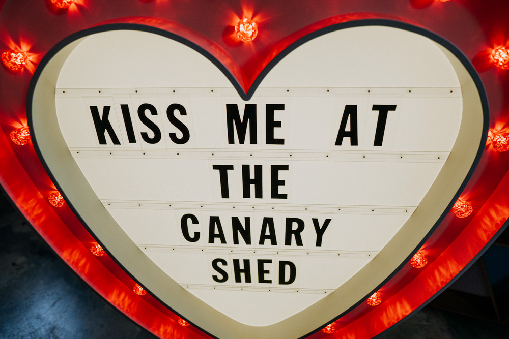 Heart Light Up Sign Signs Disco Wedding Ideas Lex Fleming Photo