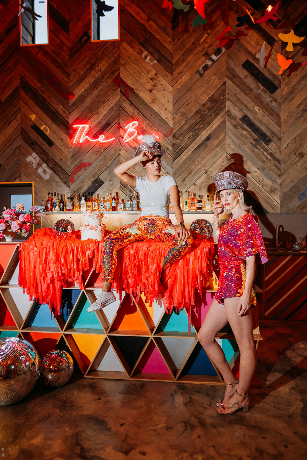 Disco Wedding Ideas Lex Fleming Photo