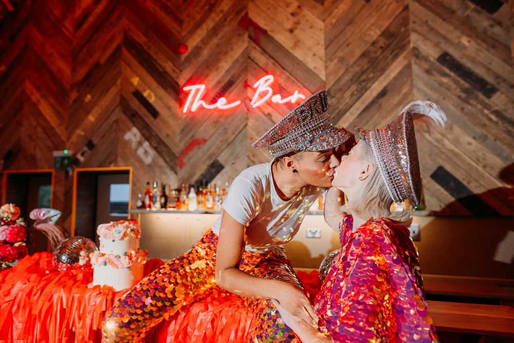 Disco Wedding Ideas Lex Fleming Photo