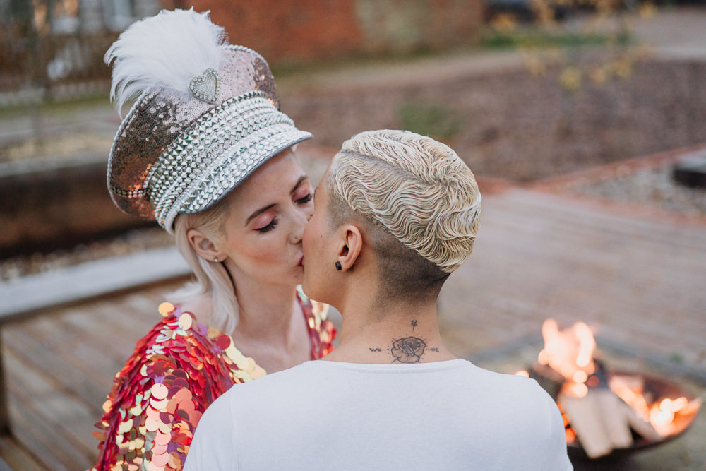 Disco Wedding Ideas Lex Fleming Photo