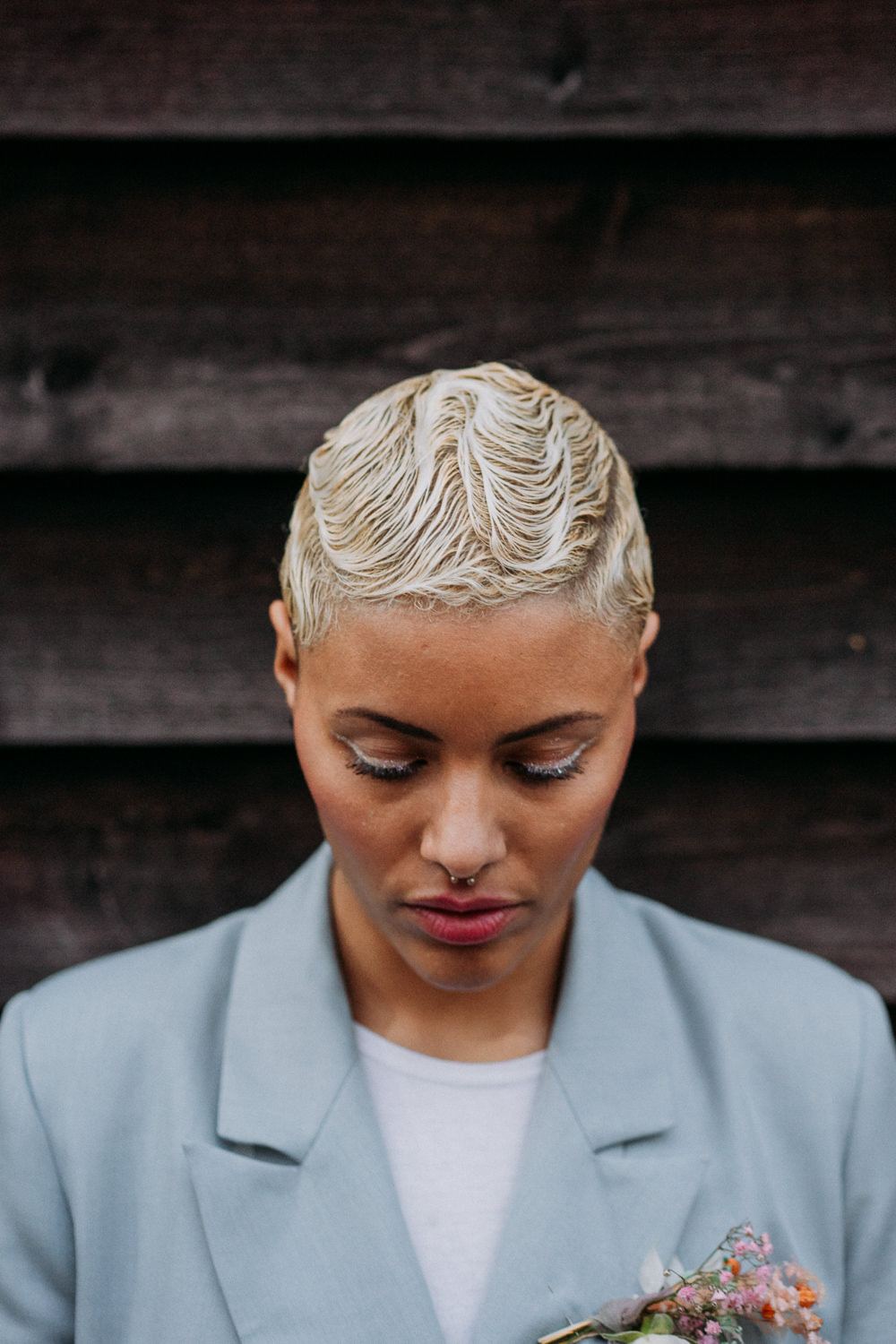 Bride Bridal Hair Make Up Disco Wedding Ideas Lex Fleming Photo