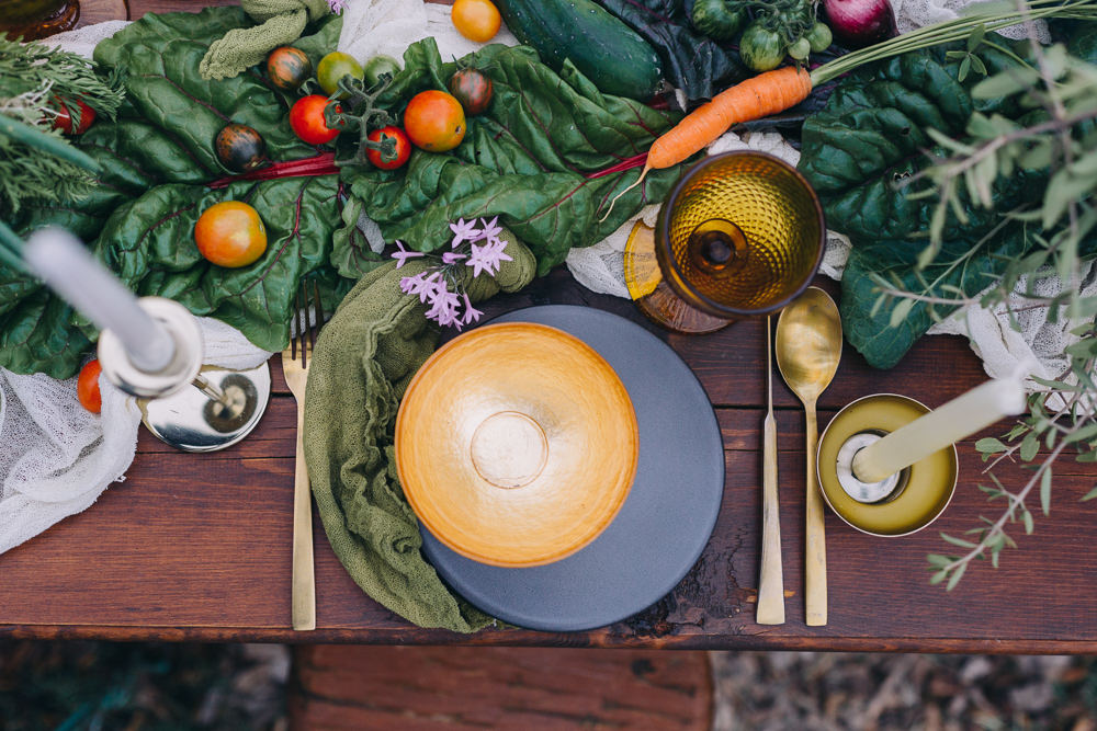 Place Setting Decor Napkin Farm To Table Wedding Carito Photography