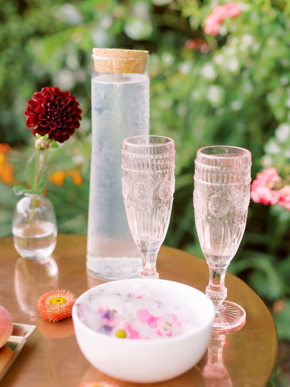 Drinks Cocktails Garden Picnic Wedding Heledd Roberts Photography