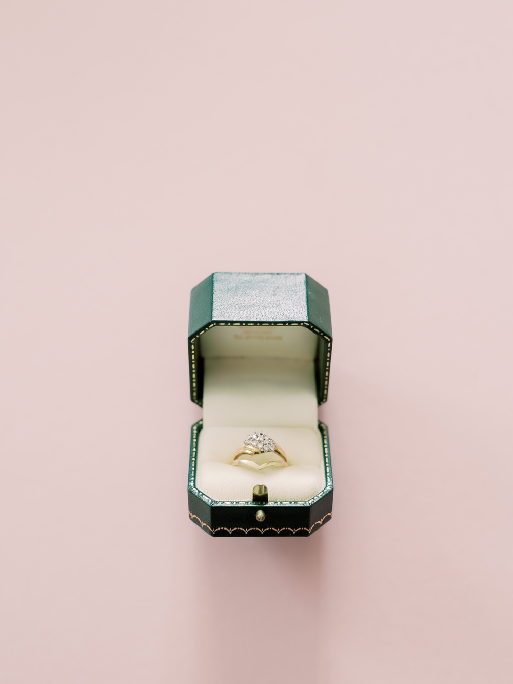 Ring Box Garden Picnic Wedding Heledd Roberts Photography