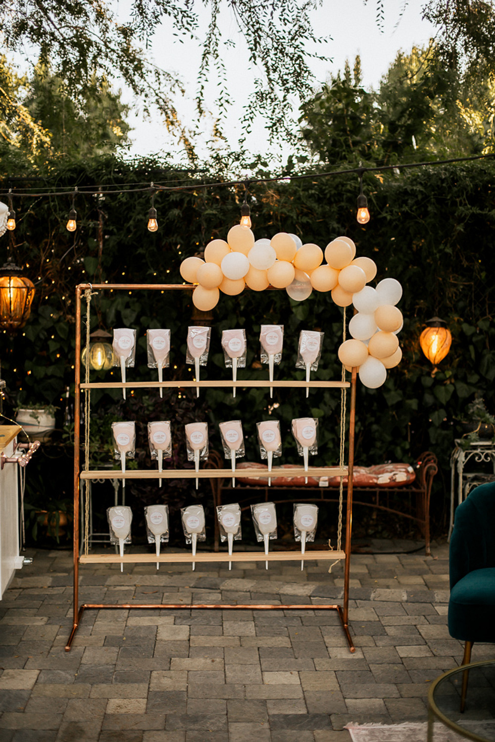Lolly Stand Station Magical Fairytale Wedding Ideas Golden Vibes Photo