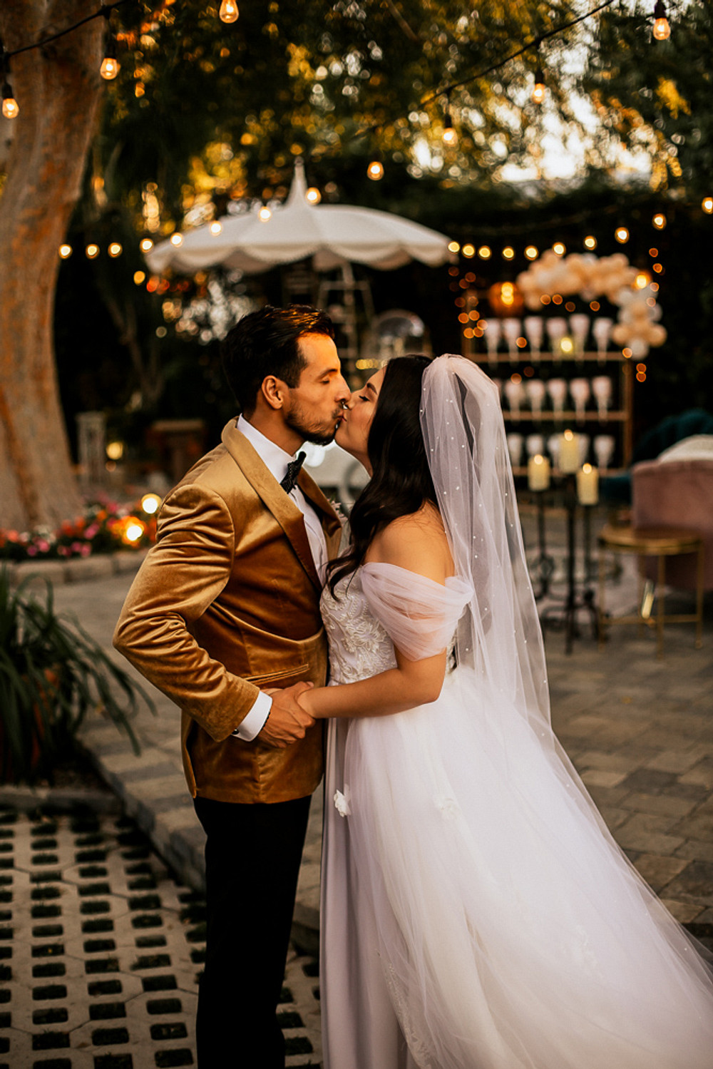 Magical Fairytale Wedding Ideas Golden Vibes Photo