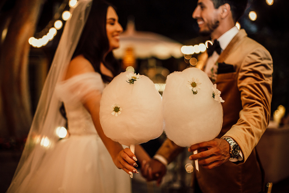 Candy Floss Magical Fairytale Wedding Ideas Golden Vibes Photo