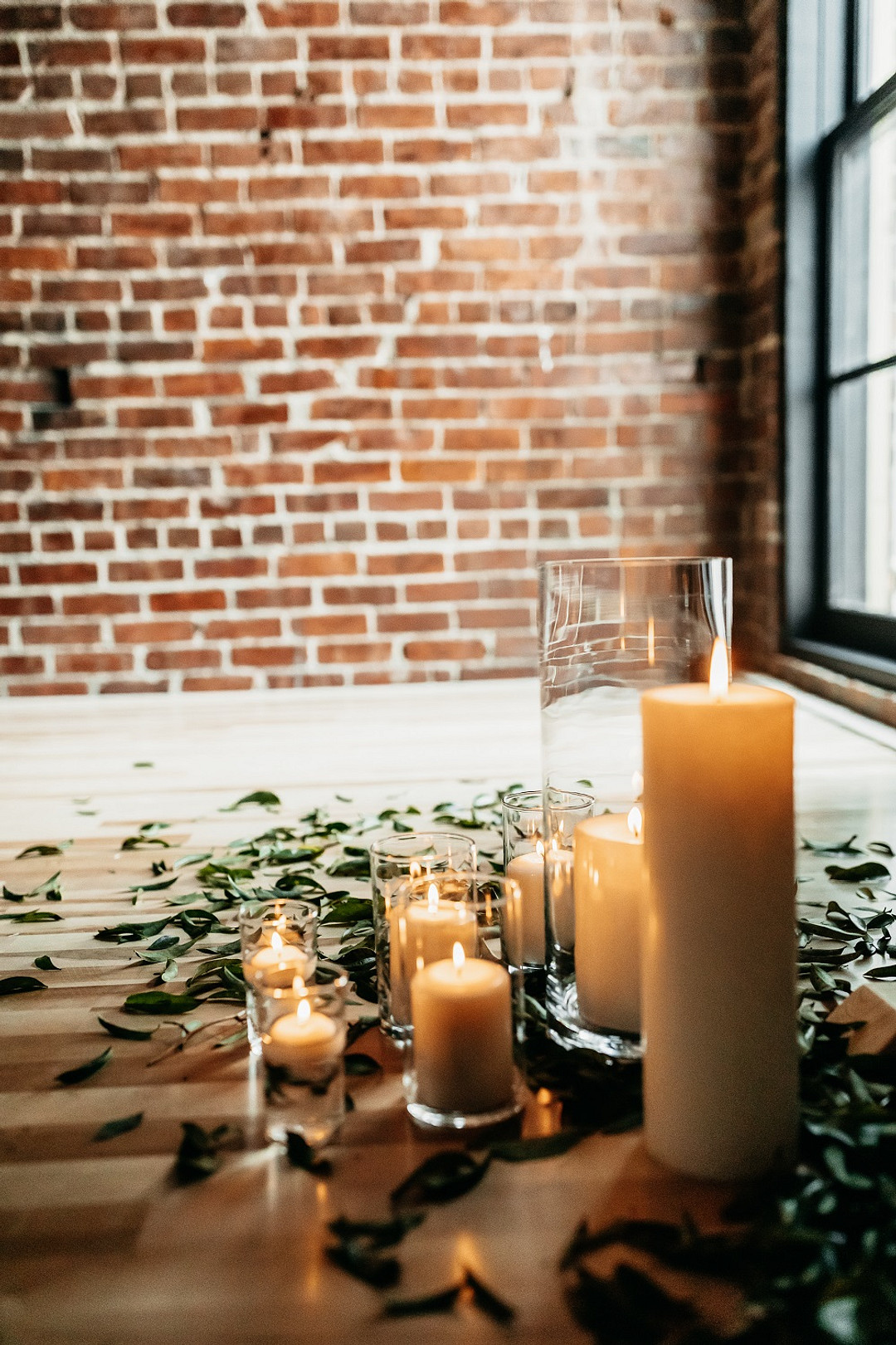 Candles Decor Lighting Modern City Wedding Ideas Alisa Nicholle Co
