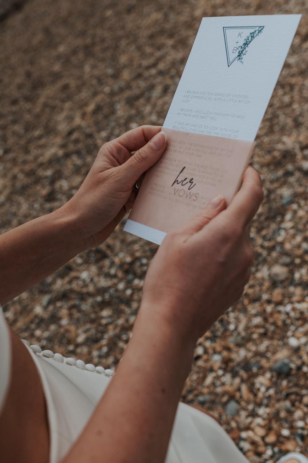 Outdoor Beach Wedding Ceremony Lauren Knuckey Photography