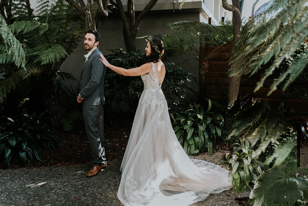First Look Redwoods Elopement Heather K Purdy