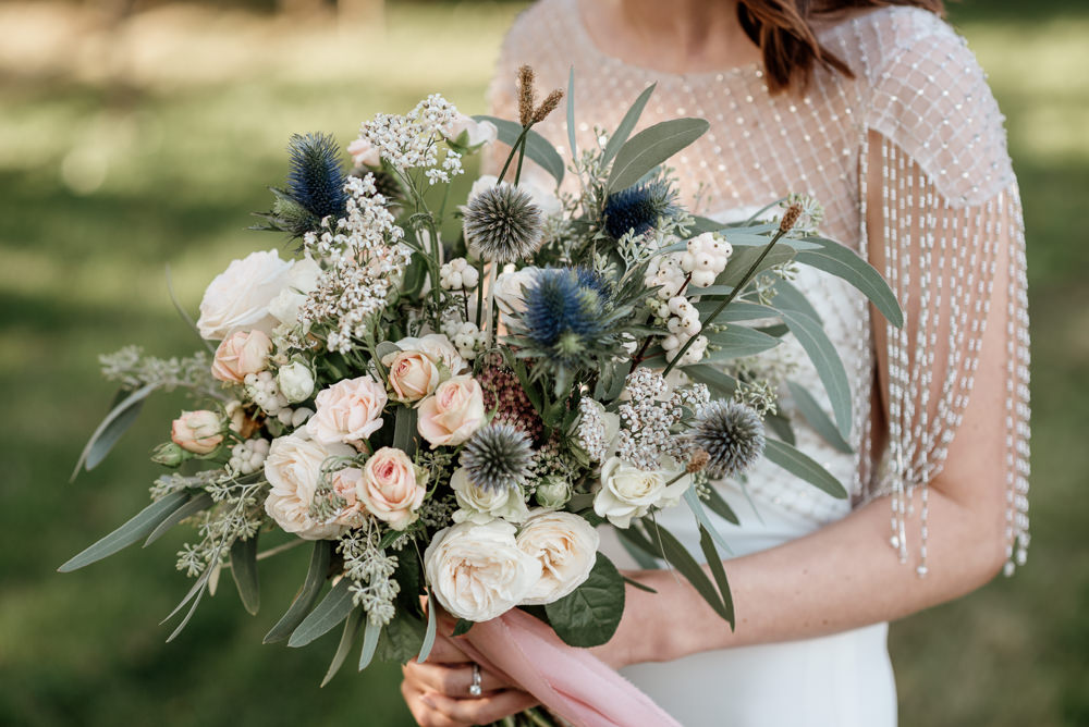 Bouquet Flowers Bride Bridal Greenery Foliage Relaxed Tipi Wedding Twig and Vine Photography