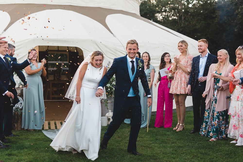 Rustic Yurt Wedding Milk Bottle Photography