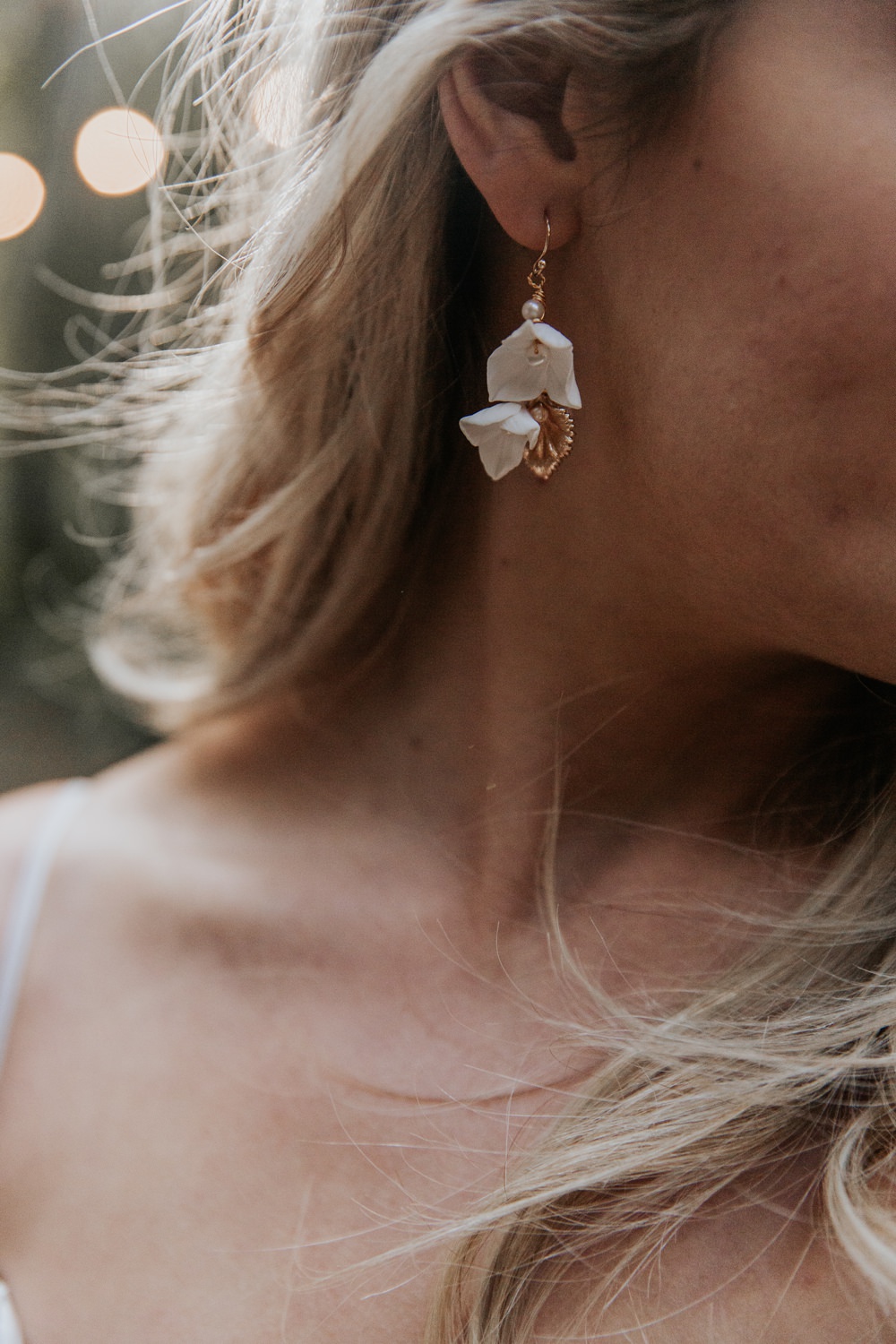 Bridal Earrings Sage Green Wedding Ideas Amy Cutliffe Photography