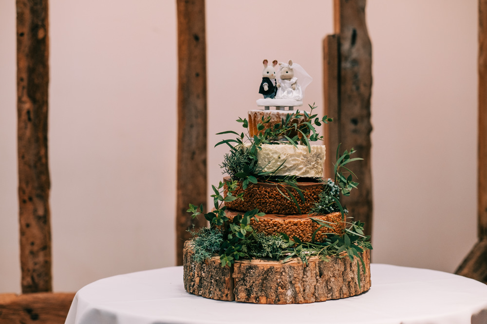 South Farm Christmas Wedding Lee Allison Photography Cheese Cake Tower Stack