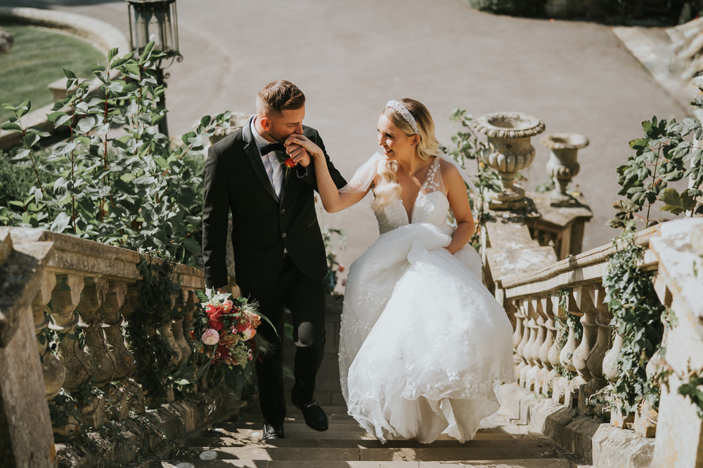 Stylish Floral Wedding Poppy Carter Portraits