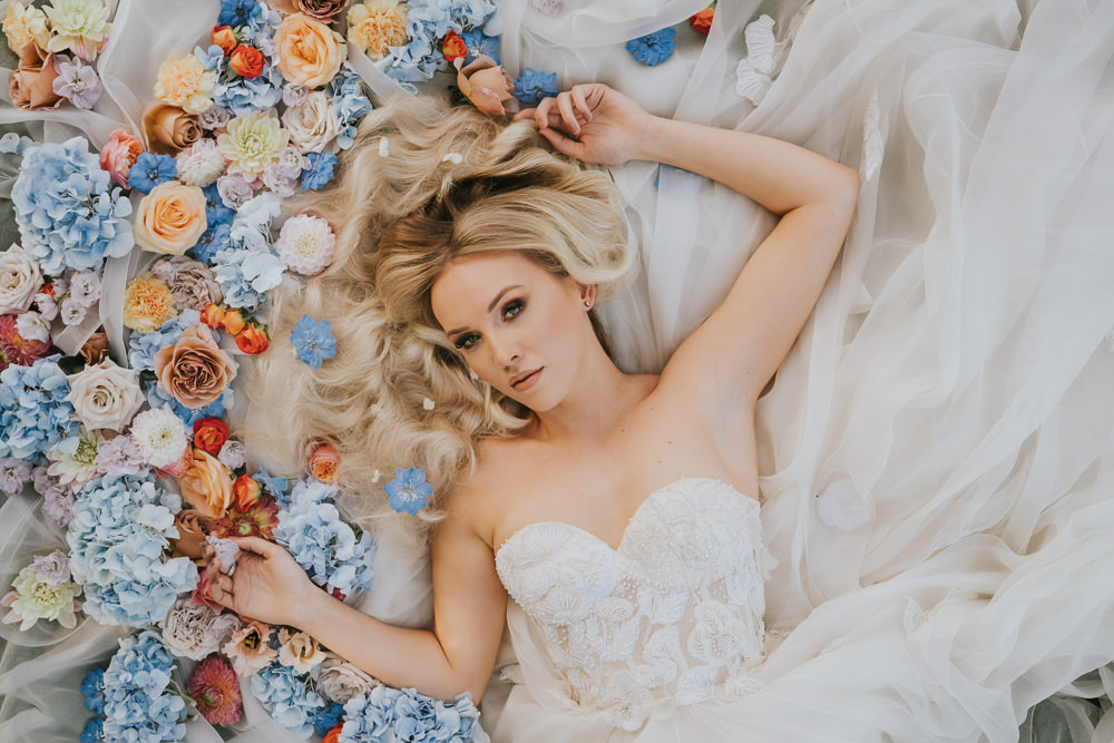 Stylish Floral Wedding Poppy Carter Portraits Flowers