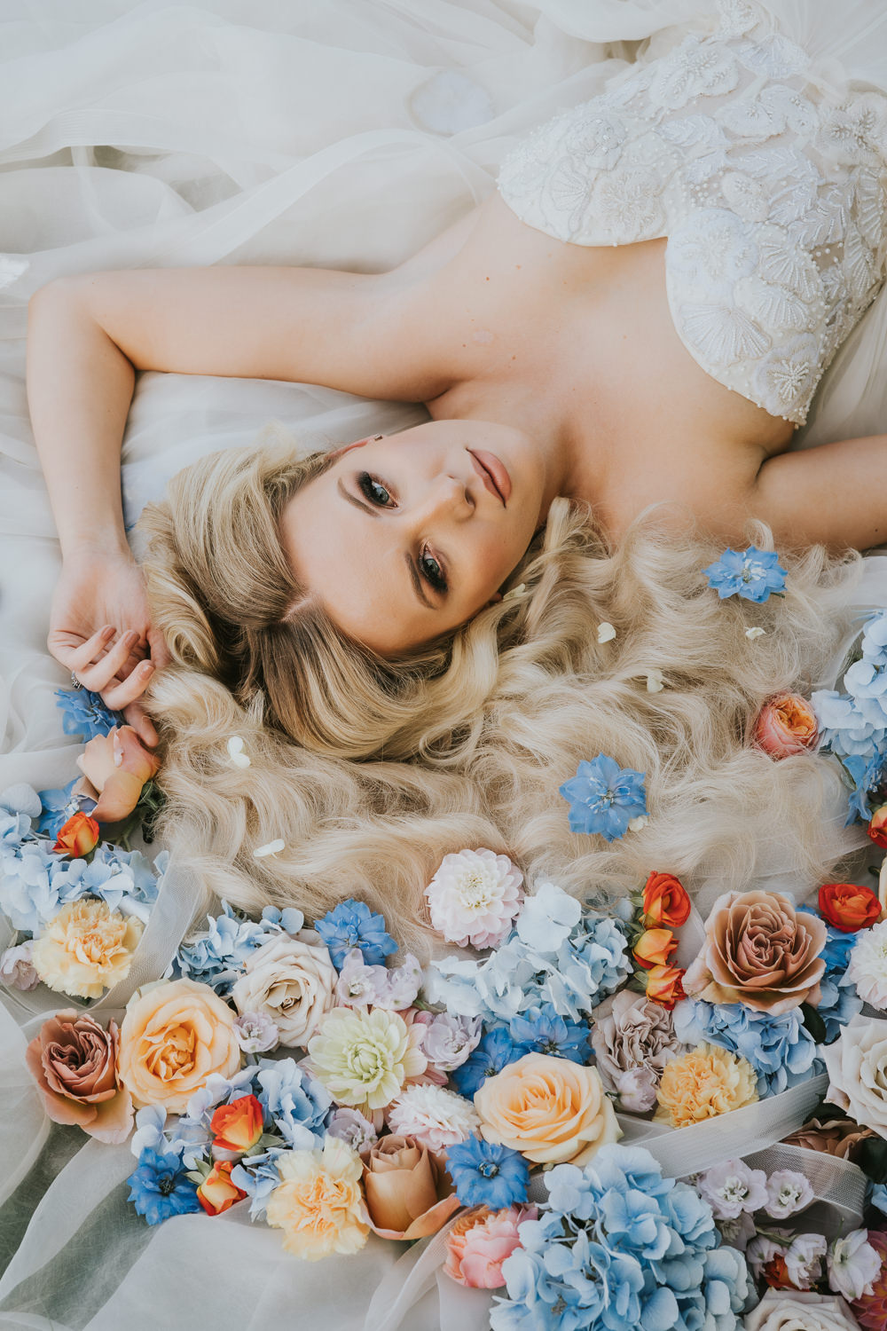 Stylish Floral Wedding Poppy Carter Portraits Flowers