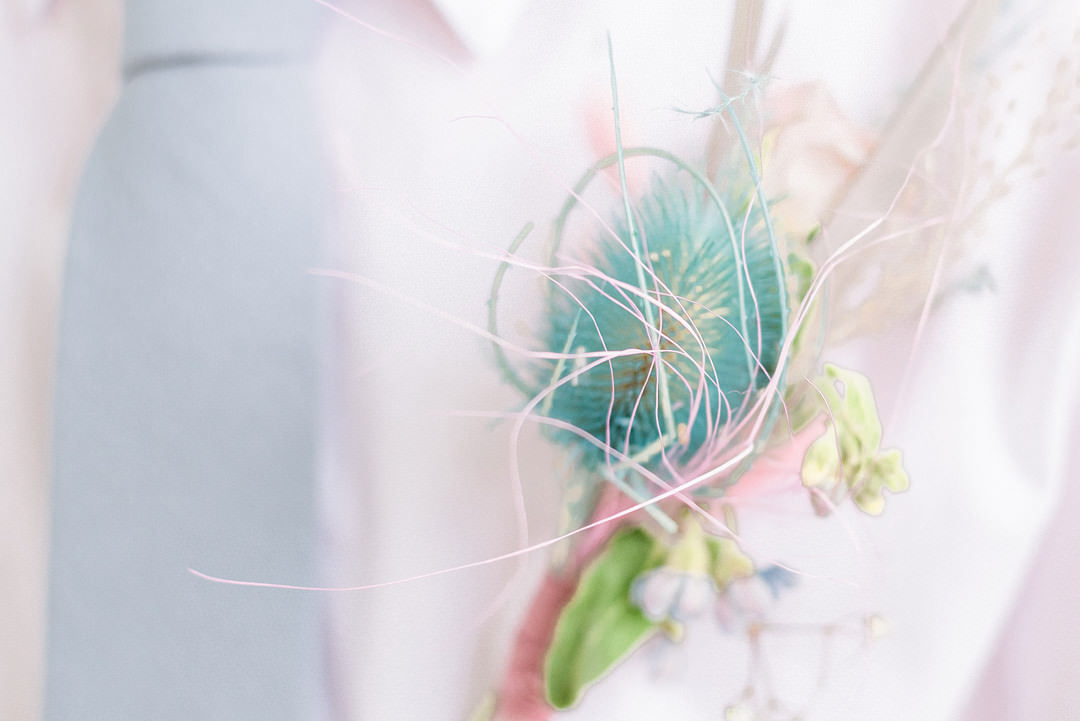 Buttonhole Flowers Bride Whimsical Pastel Wedding Ideas Jennifer Nichole & Co Photography
