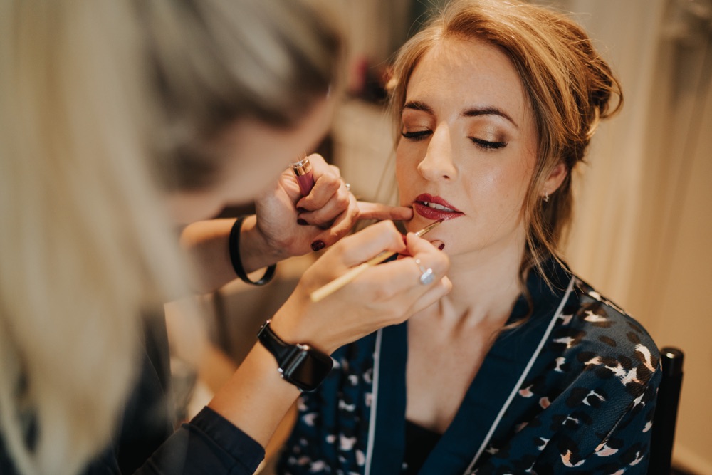 Bride Bridal Make Up Carriage Hall Wedding Bloom Weddings