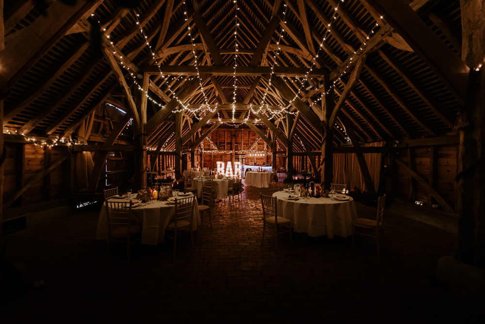 Barn Fairy Lights Decor Autumn Autumnal DIY Autumn Wedding The Light Painters