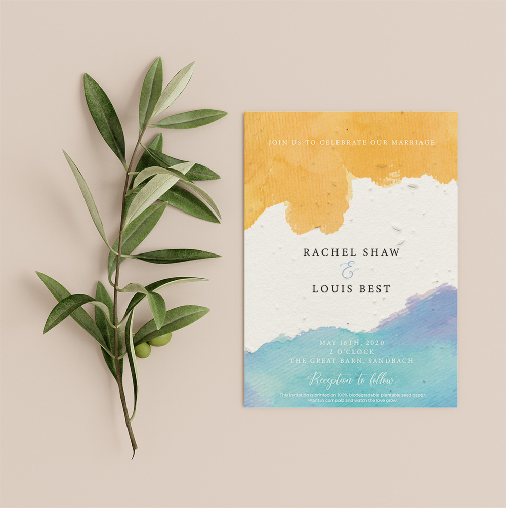 Eco-Friendly Wedding Stationery by Little Green Wedding