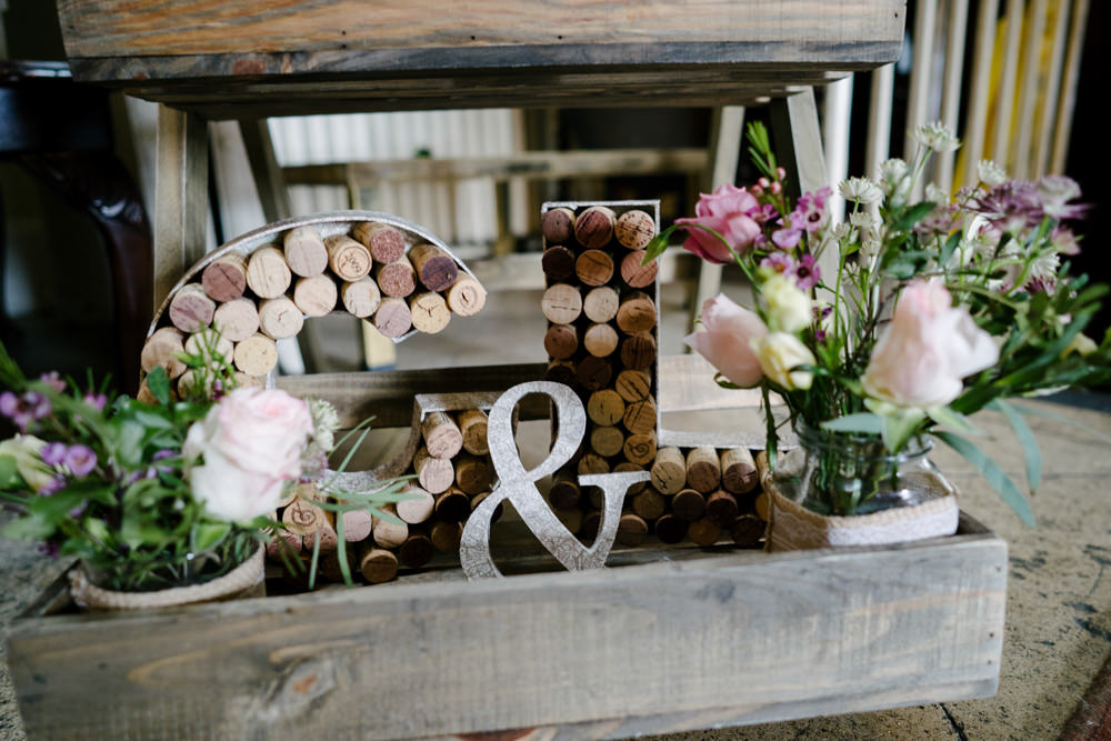 Cork Letters Offley Place Wedding Aden Priest Photography