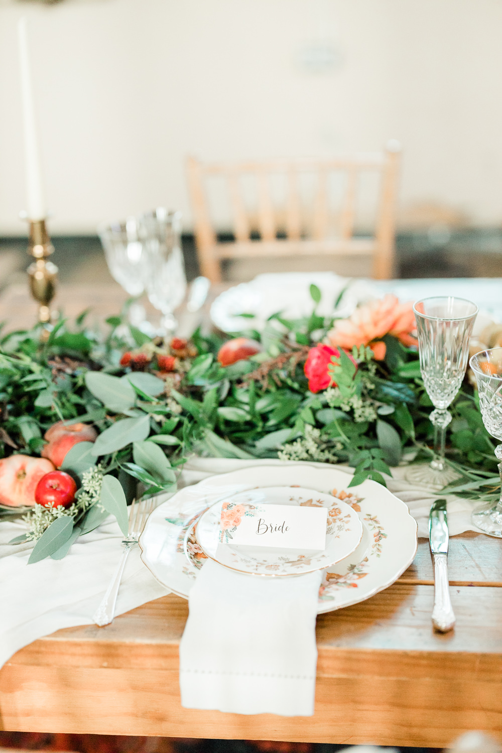 Place Setting Decor Menu Spire Brighton Wedding Kelsie Scully Photography