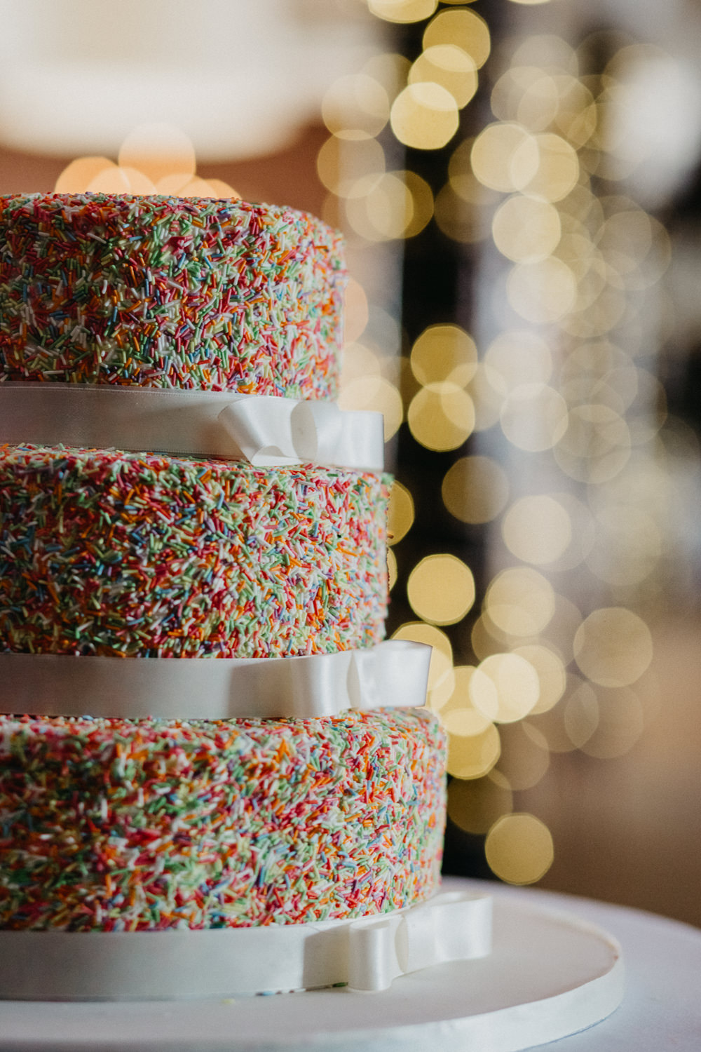 Sprinkles Hundreds and Thousands Cake 29 Glasgow Wedding Firefly and Embers