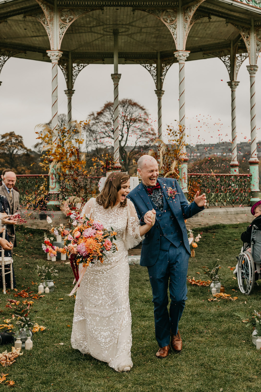 Confetti Bandstand Wedding Emma Lawson Photography