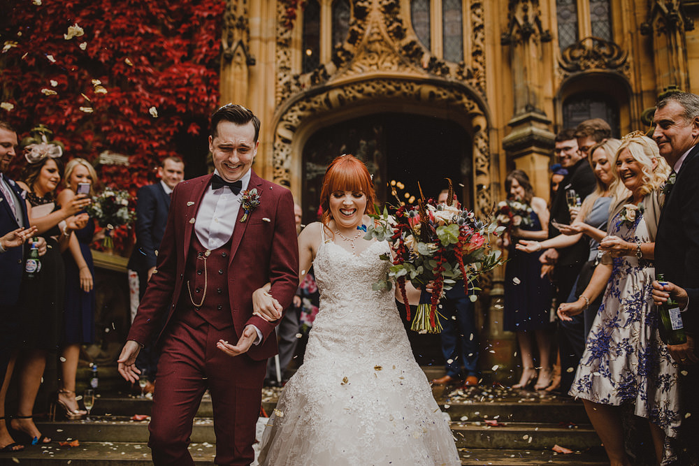 Carlton Towers Wedding Photography34 Confetti Throw
