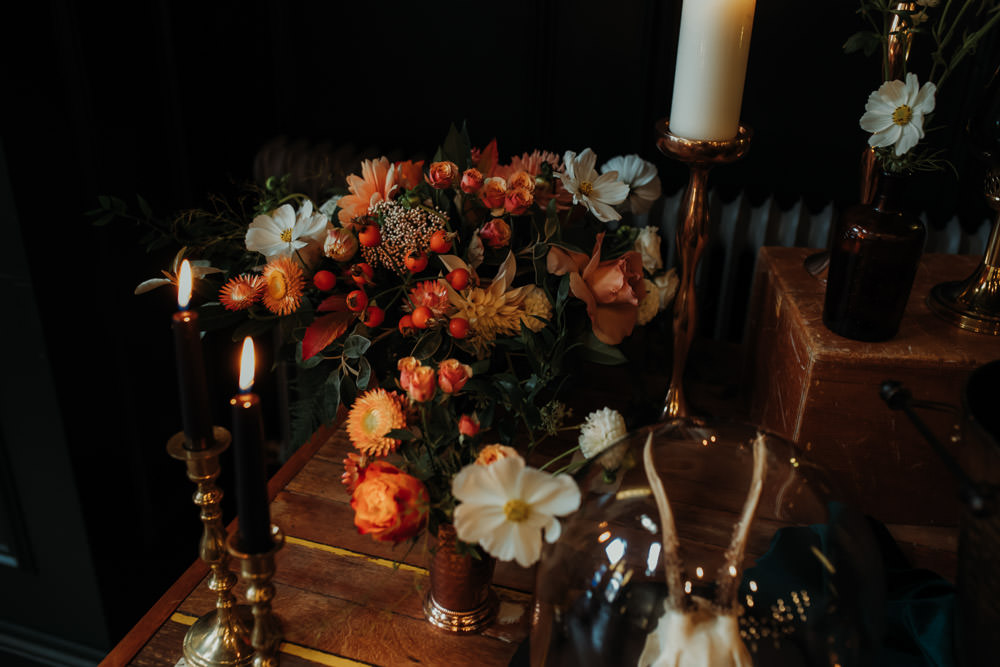 Dark Wedding Ideas Esther Louise Triffitt Photography
