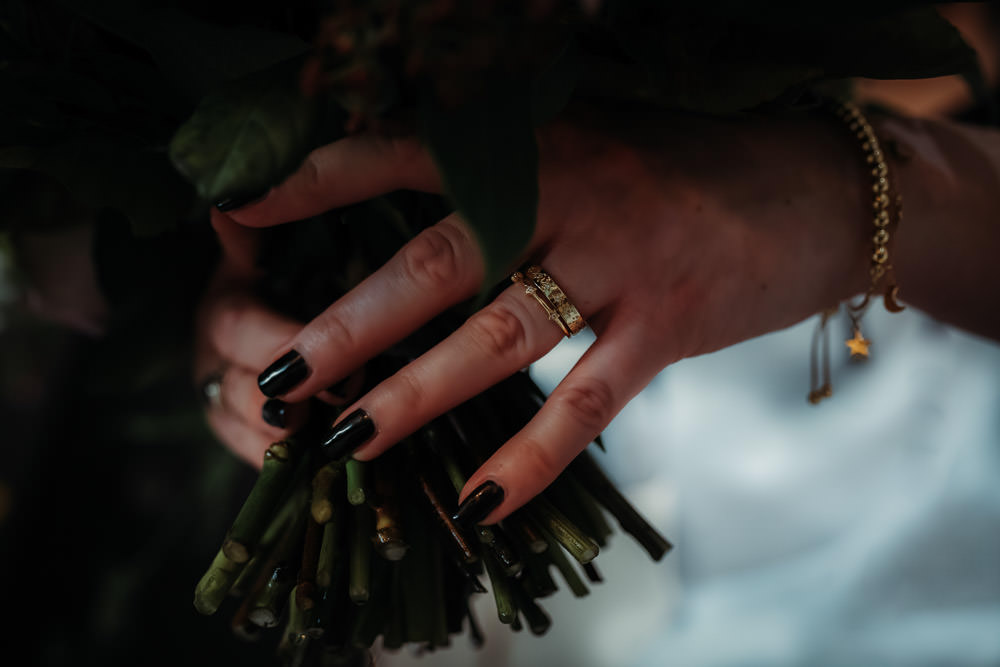 Ring Band Dark Wedding Ideas Esther Louise Triffitt Photography