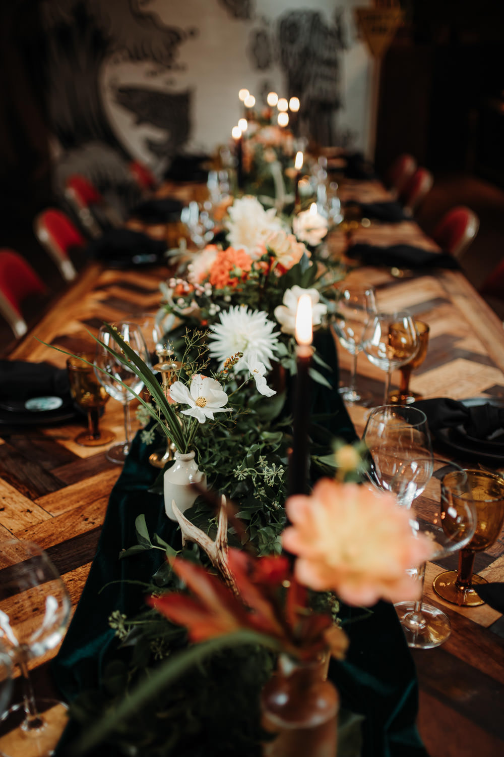 Dark Wedding Ideas Esther Louise Triffitt Photography
