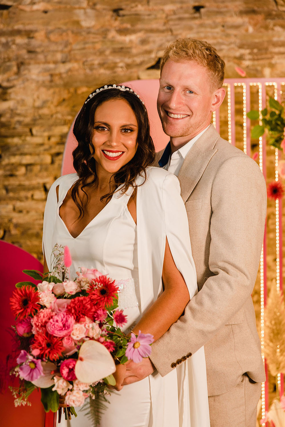Disco Ball Wedding Michelle Huggleston