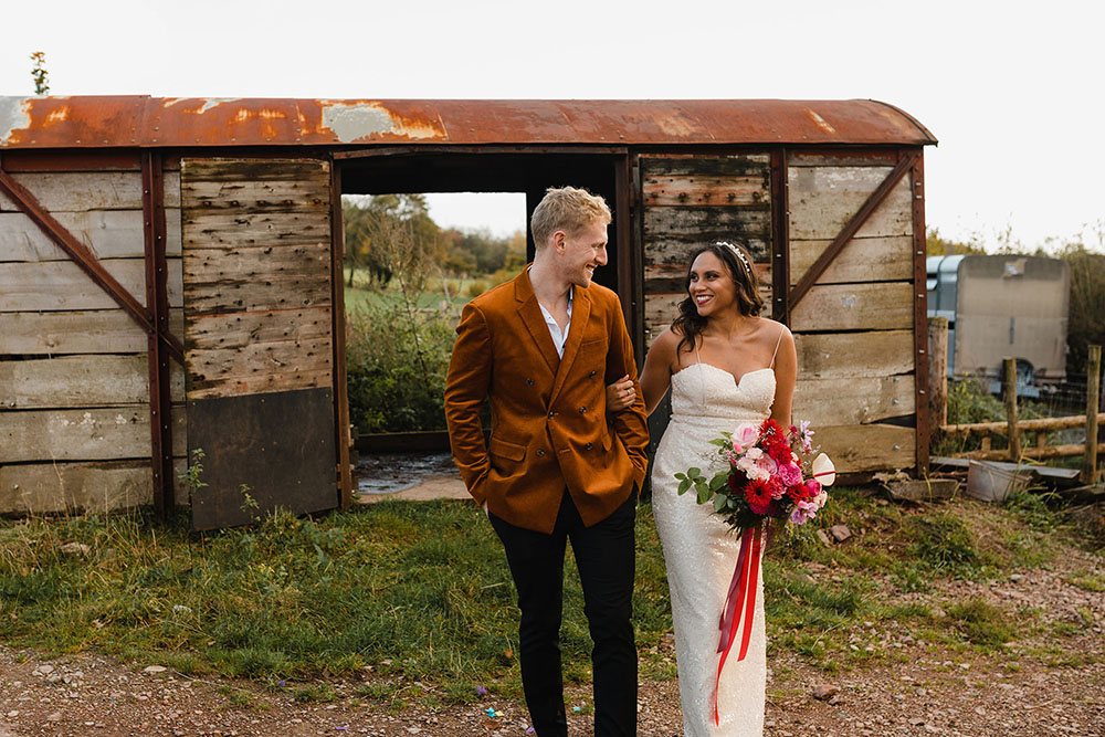 Disco Ball Wedding Michelle Huggleston