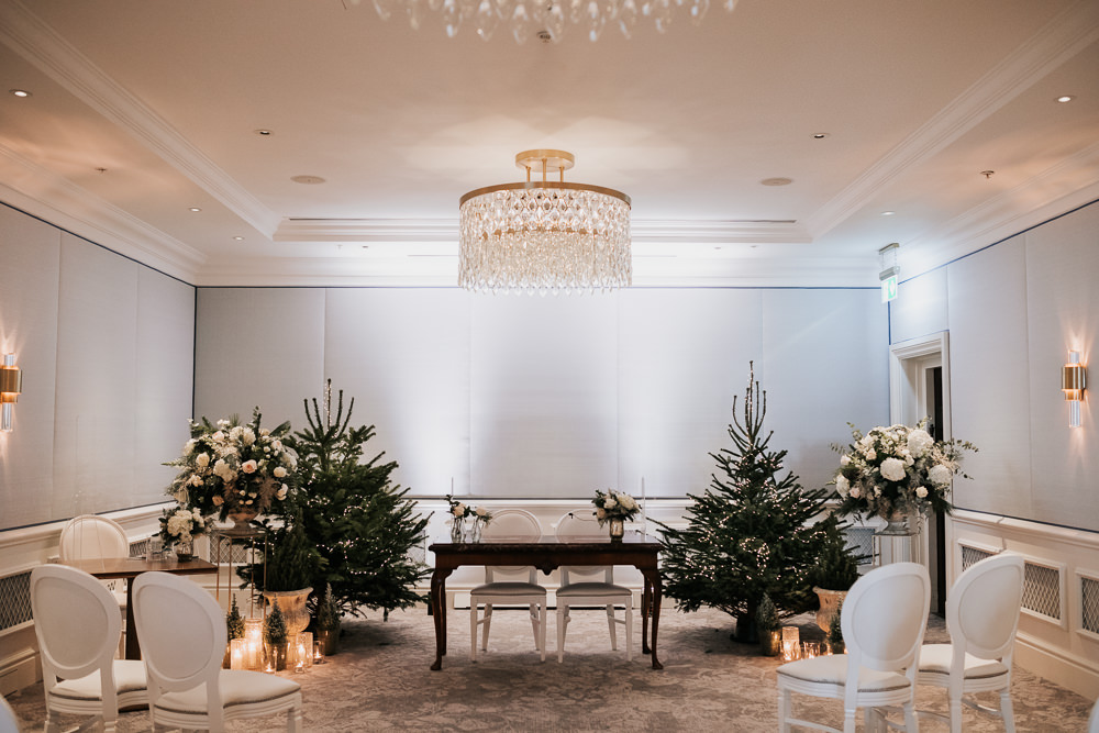 Pew End Aisle Decor Candles Flowers Four Seasons Hampshire Wedding Kate Gray Photography