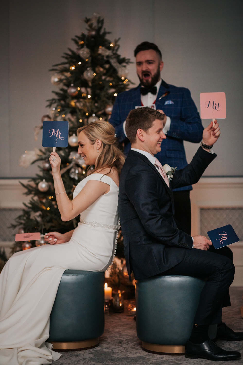MR MRS Game Four Seasons Hampshire Wedding Kate Gray Photography