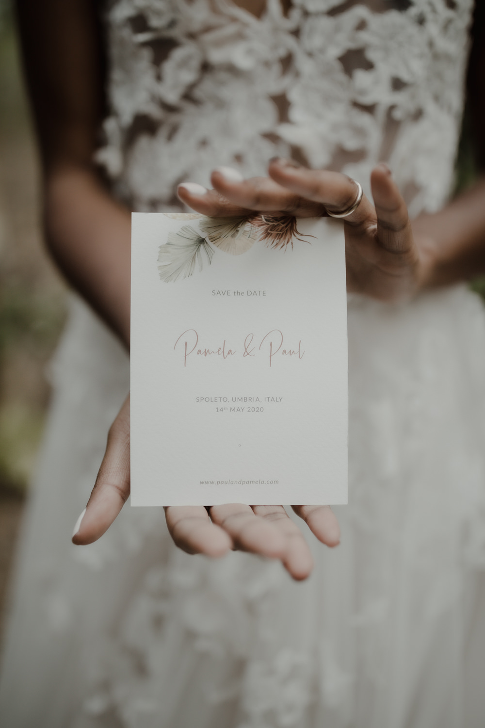 Stationery Invite Invitation Italian Villa Wedding Andrea Federica