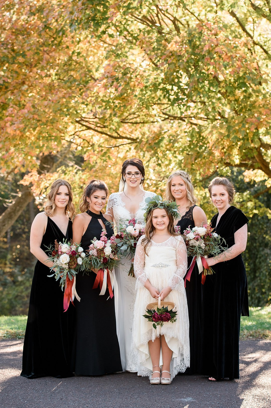 Bridesmaids Bridesmaid Dress Dresses John James Audubon Center Wedding Kerry McIntyre Photography