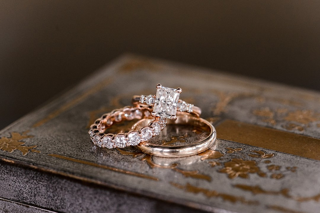 Engagement Ring Band John James Audubon Center Wedding Kerry McIntyre Photography