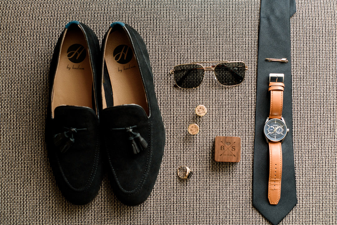 Groom Accessories Shoes John James Audubon Center Wedding Kerry McIntyre Photography
