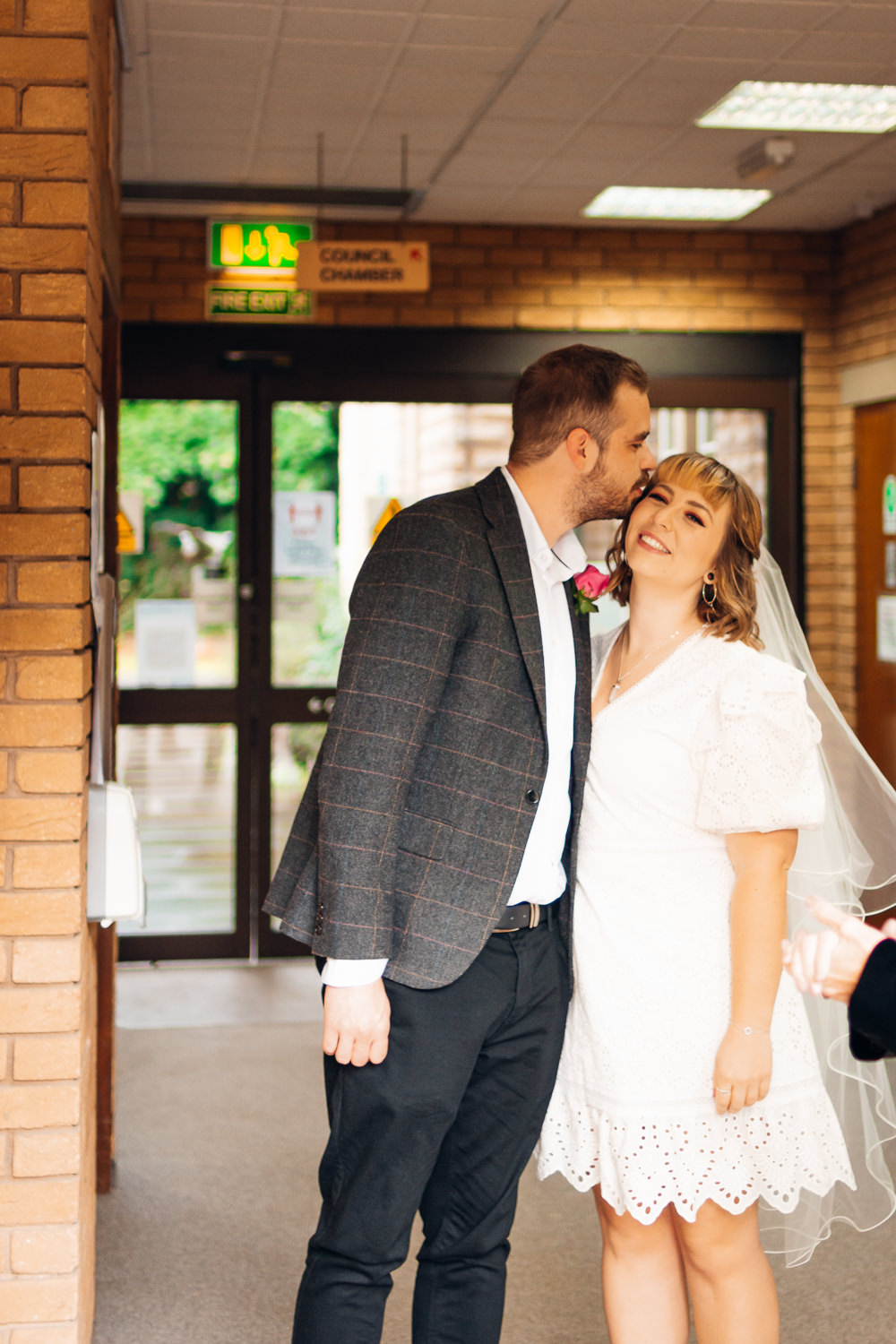Mini Wedding Dress Emily Collett Photography