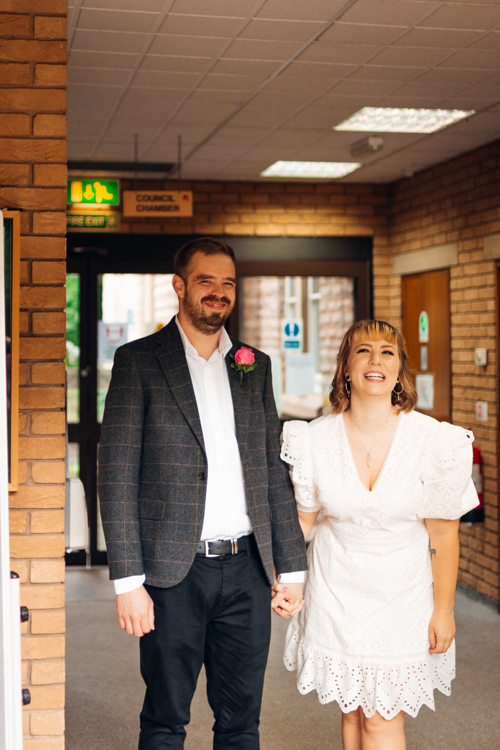 Mini Wedding Dress Emily Collett Photography